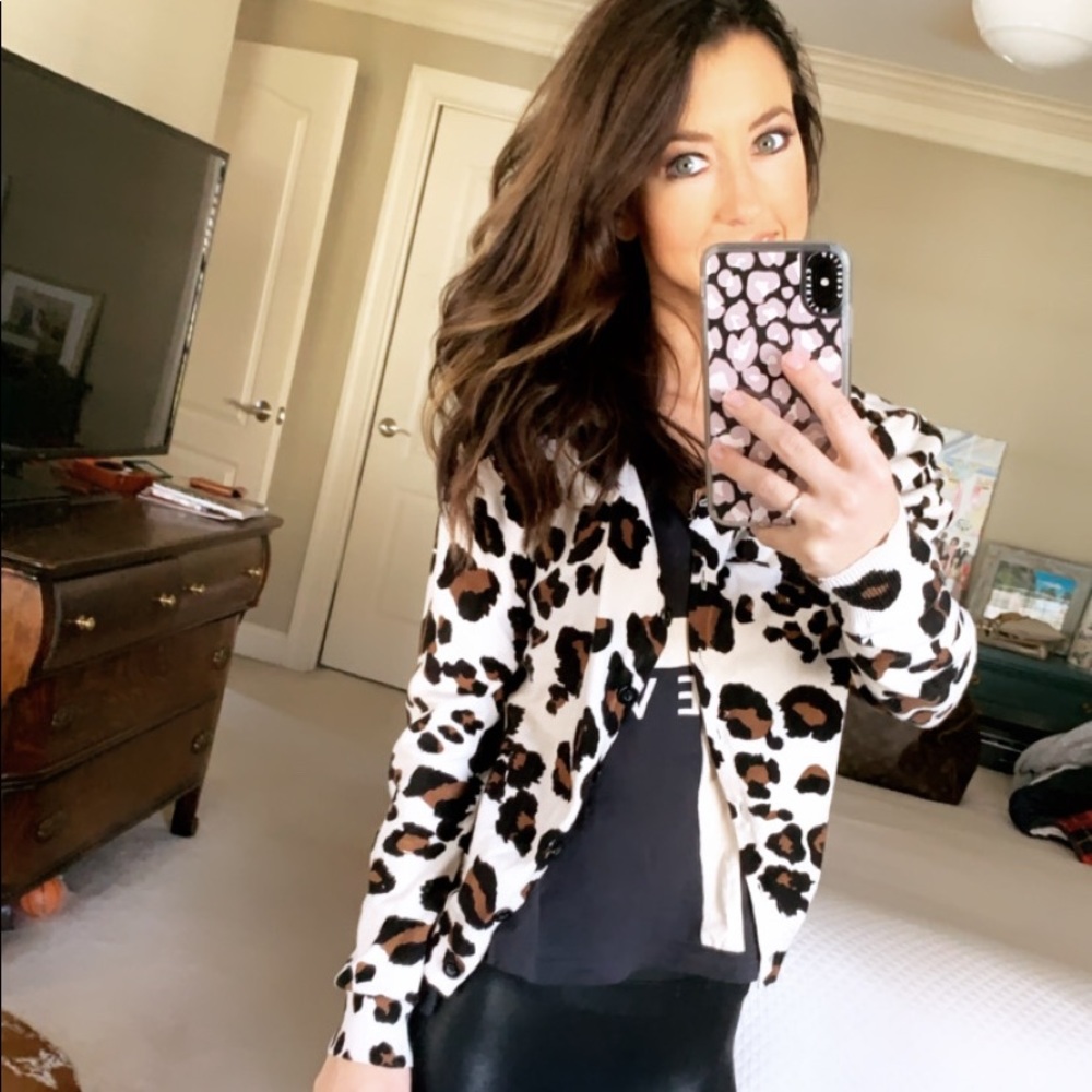 Chic cheetah sweater. This print is so trendy!